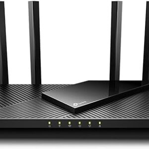 TP-Link AX1800 WiFi 6 Router (Archer AX21) – Dual Band Wireless Internet Router, Gigabit Router, Easy Mesh, Works with Alexa - A Certified for Humans Device