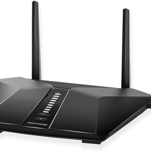 NETGEAR Nighthawk 6-Stream AX5400 WiFi 6 Router (RAX50) - AX5400 Dual Band Wireless Speed (Up to 5.4 Gbps) | 2,500 sq. ft. Coverage